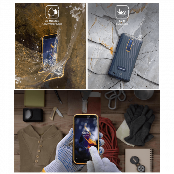 ulefone Smartphone 5.7", RAM 4GB, DualSIM, 8050mAh, 13/8 Mpx - Armor X8 4GB/64GB Black