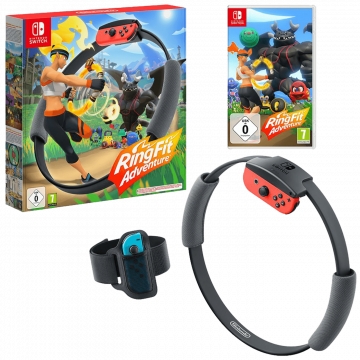 Nintendo Igra + Ring Con za Nintendo Switch: Ring Fit Adventure - Switch Ring Fit Adventure