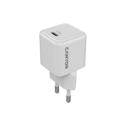CANYON CU20C GaN punjač 20W, USB-C, EU bijeli