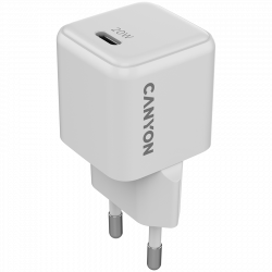 CANYON CU20C GaN punjač 20W, USB-C, EU bijeli