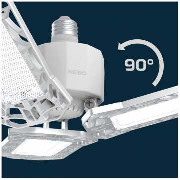 Nebo Sijalica LED, garažna, E27, ultra svjetlina, 6000 lm - NEB-OTH-0001-G