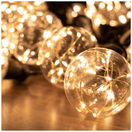home Dekorativna LED rasvjeta, 10 LED kugli  - LPL 10 GLOBE