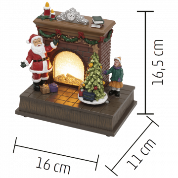 home Dekorativna LED rasvjeta, Diorama, kamin - DRM 14