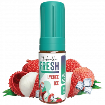 Umbrella Tekućina za e-cigarete, Lychee Ice 10ml, 4.5mg - Fresh VG50 Lychee Ice 10ml, 4.5mg