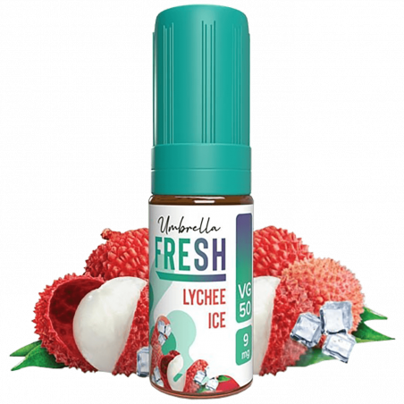 Umbrella Tekućina za e-cigarete, Lychee Ice 10ml, 4.5mg - Fresh VG50 Lychee Ice 10ml, 4.5mg
