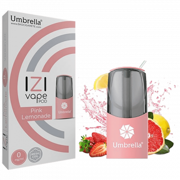 Umbrella Tekućina za e-cigarete, Izi Vape Pod Pink Lemonade 10mg - Izi Vape Pod Pink Lemonade 10 mg