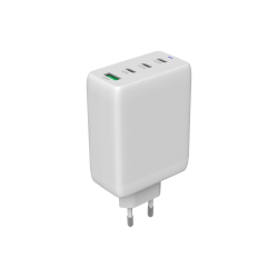 CANYON CU100ACC GaN punjač 100W, 3xUSB-C PD i 1xUSB-A QC, EU, bijeli