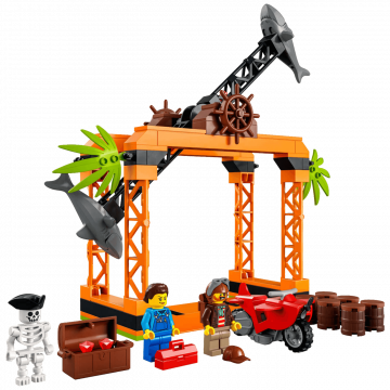 Lego Izazov napad ajkule na kaskaderskoj stazi, LEGO City
