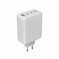CANYON CU100ACC GaN punjač 100W, 3xUSB-C PD i 1xUSB-A QC, EU, bijeli