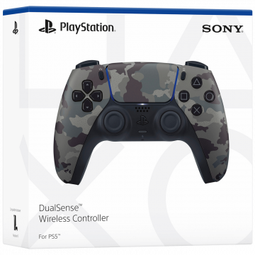 Sony Entertainment Bežični kontroler PlayStation 5, Grey Camo - PS5 DualSense W.Control. Grey Camo