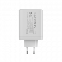 CANYON OnCharge 120 GaN punjač 120W, 3x USB-C + 1x USB-A, bijeli, EU utikač