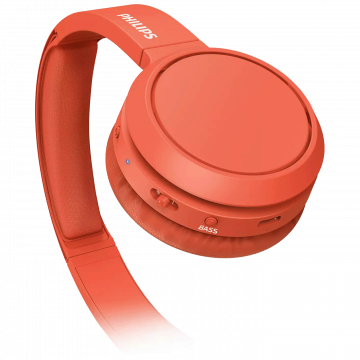 Philips Slušalice bežične sa mikrofonom, Bluetooth, crvena - TAH4205RD/00