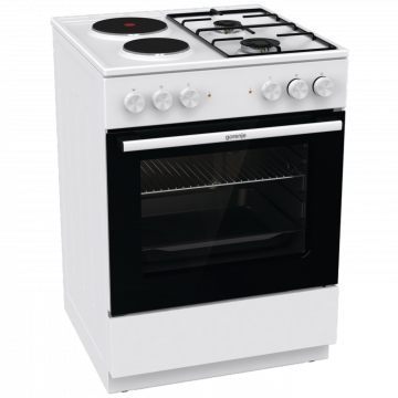 Gorenje Kombinirani štednjak, pećnica 65 l, 5200W, A - GK6A10WG