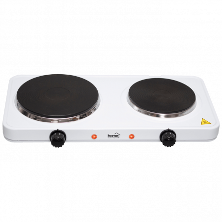 home Električno kuhalo, 2 ploče - 15/18 cm, 2500 W, bijela - HG R 02WH