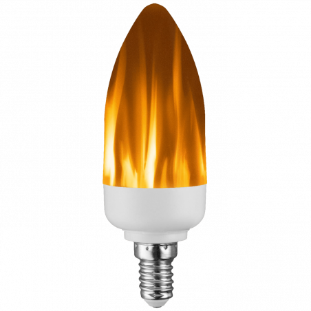 home Sijalica, 3in1, LED, E14, 220V AC, efekt baklje - LF 2/14
