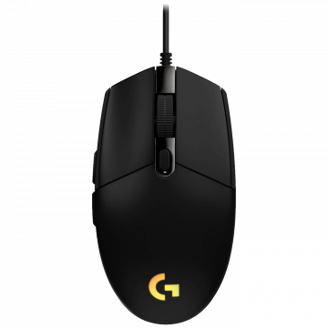 Logitech Miš optički, 8000 dpi, 6 tipke, USB - G203 Lightsync