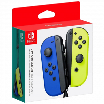 Nintendo Joy-Con za Nintendo Switch, Bluetooth, Blue / Neon Yellow - Switch Joy-Con Blue/Yellow, set