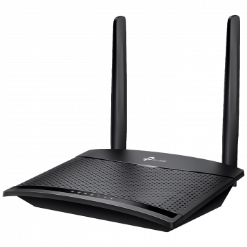 TP-LINK 3G/4G LTE Wireless N Router, 2 porta, microSIM slot, 300Mbps - TL-MR100