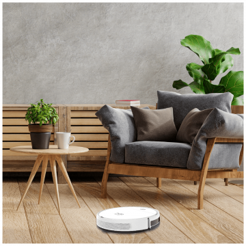 Home Robot Robot, usisavač, Wifi, HEPA filter - Homerobot RV400 White