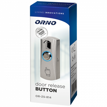 Orno EXIT tipka sa LED pozadinskim osvjetljenjem - OR-ZS-814
