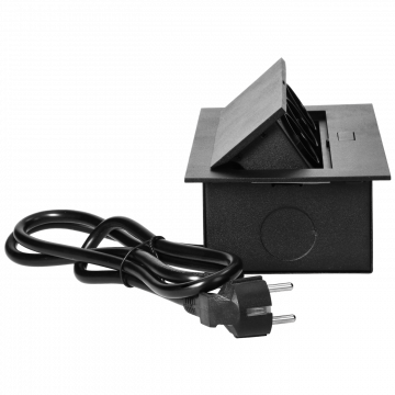 Orno Produžni kabel sa 3 x Schuko utičnice, ugradbena - OR-AE-1372(GS)/B
