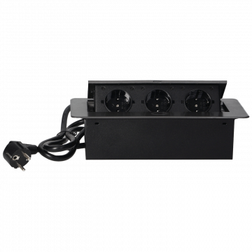 Orno Produžni kabel sa 3 x Schuko utičnice, ugradbena - OR-AE-1337(GS)/GR