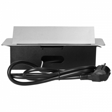 Orno Produžni kabel sa 2 x Schuko utičnice + 2 x USB, ugradbena - OR-AE-13126(GS)/G