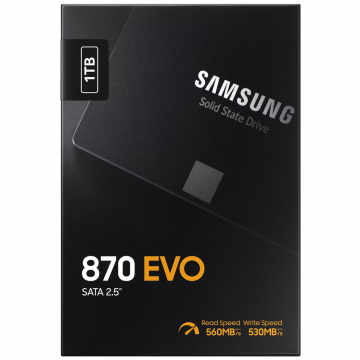 Samsung SSD Disk 2.5", kapacitet 1TB, SATA III, 870 EVO - MZ-77E1T0B/EU