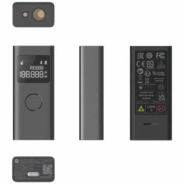 Xiaomi Pametni metar, laserski, LCD zaslon, Bluetooth - Mi Smart Laser Measure