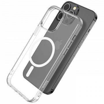 hoco. Maska za iPhone 14 Pro, magnetic, transparent - Phone case iP14 Pro