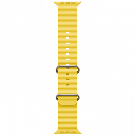 hoco. Silikonski remen za iWatch, 42/44/45/49mm, žuta - iWatch WA12 Yellow