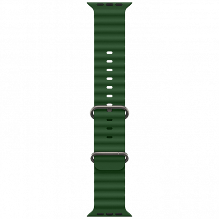 hoco. Silikonski remen za iWatch, 42/44/45/49mm, zelena - iWatch WA12 Alfa