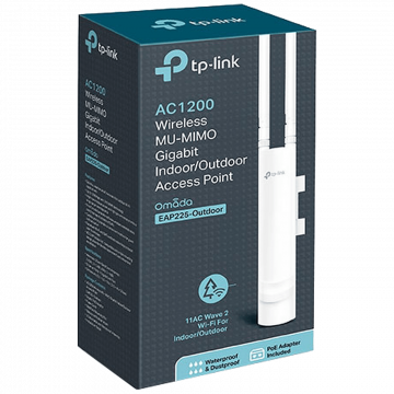 TP-LINK Wireless MU-MIMO Access Point, Dual Band, do 1200Mbps - EAP225-Outdoor