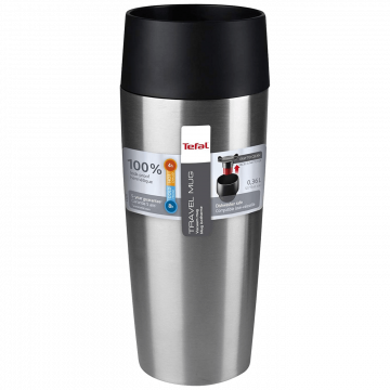 Tefal Termos boca, 360 ml., Travel Mug Inox - K3080114