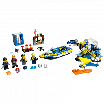 Lego Detektivske misije vodene policije, LEGO City