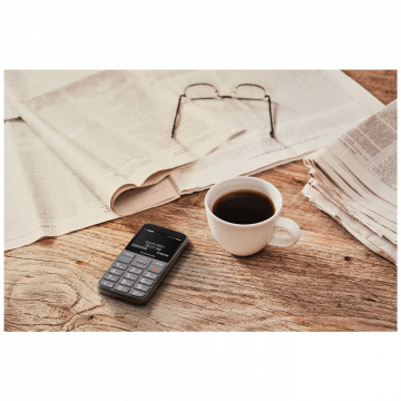 Panasonic Telefon mobilni, 2.3" TFT ekran, LED svjetiljka, USB-C - KX-TU160EXB