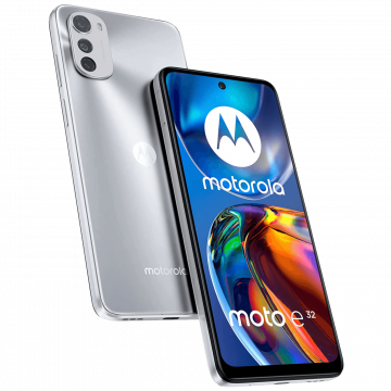 Motorola Smartphone 6.5",DualSIM,Octa Core 1.6GHz,RAM 4GB,16Mpixel - E32 4GB/64GB Misty Silver