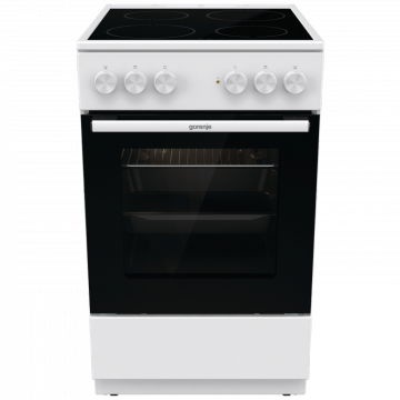 Gorenje Štednjak, staklokeramička ploča, 8000W, pećnica 68 lit, A - GEC5A11WG