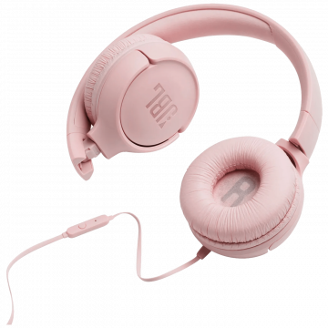 JBL Slušalice sa mikrofonom, headset, 3.5mm, sklopive - Tune 500 Pink