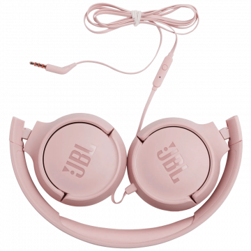 JBL Slušalice sa mikrofonom, headset, 3.5mm, sklopive - Tune 500 Pink