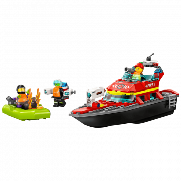 Lego Vatrogasni spasilački brod, LEGO City