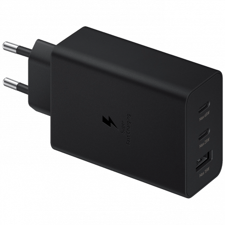 Samsung Adapter za punjenje Trio, USB-C, USB-A, 65W - EP-T6530NBEGEU