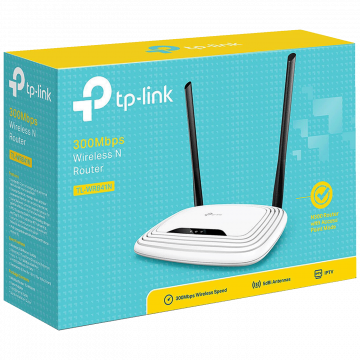 TP-LINK Wireless N Router, 4 porta, 300Mbps, 2x5dBi antena - TL-WR841N