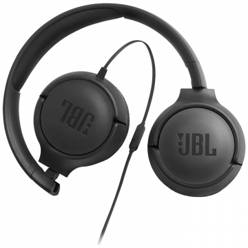 JBL Slušalice sa mikrofonom, headset, 3.5mm, sklopive - Tune 500 Black