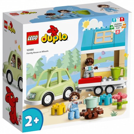 Lego Porodična kuća na prikolici, LEGO Duplo