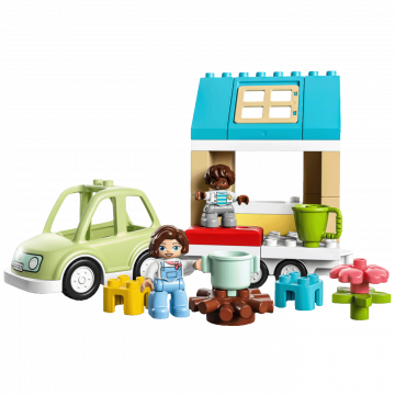 Lego Porodična kuća na prikolici, LEGO Duplo