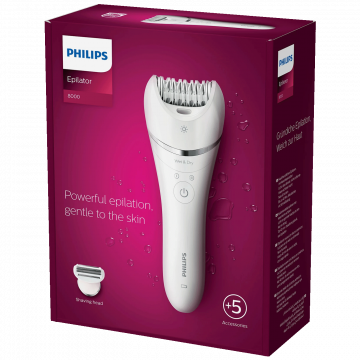 Philips Epilator za suhu i mokru kožu, Series 8000 - BRE710/00
