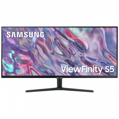 Samsung Monitor 34", UWQHD, Viewinfinity S5, HDMI, DisplayPort - LS34C500GAUXEN