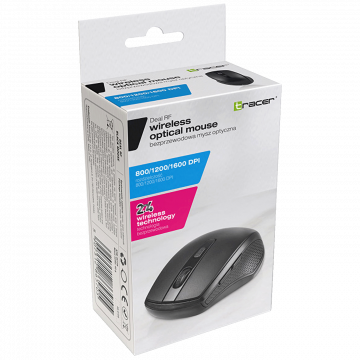 Tracer Miš bežični, 1600 dpi, 2.4 GHz, USB nano, Plug&Play - MOUSE DEAL RF NANO USB