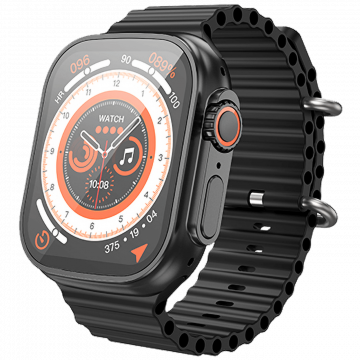 hoco. Pametni sat, 1.96" zaslon, Dual Bluetooth, IP67 - Y12 Black